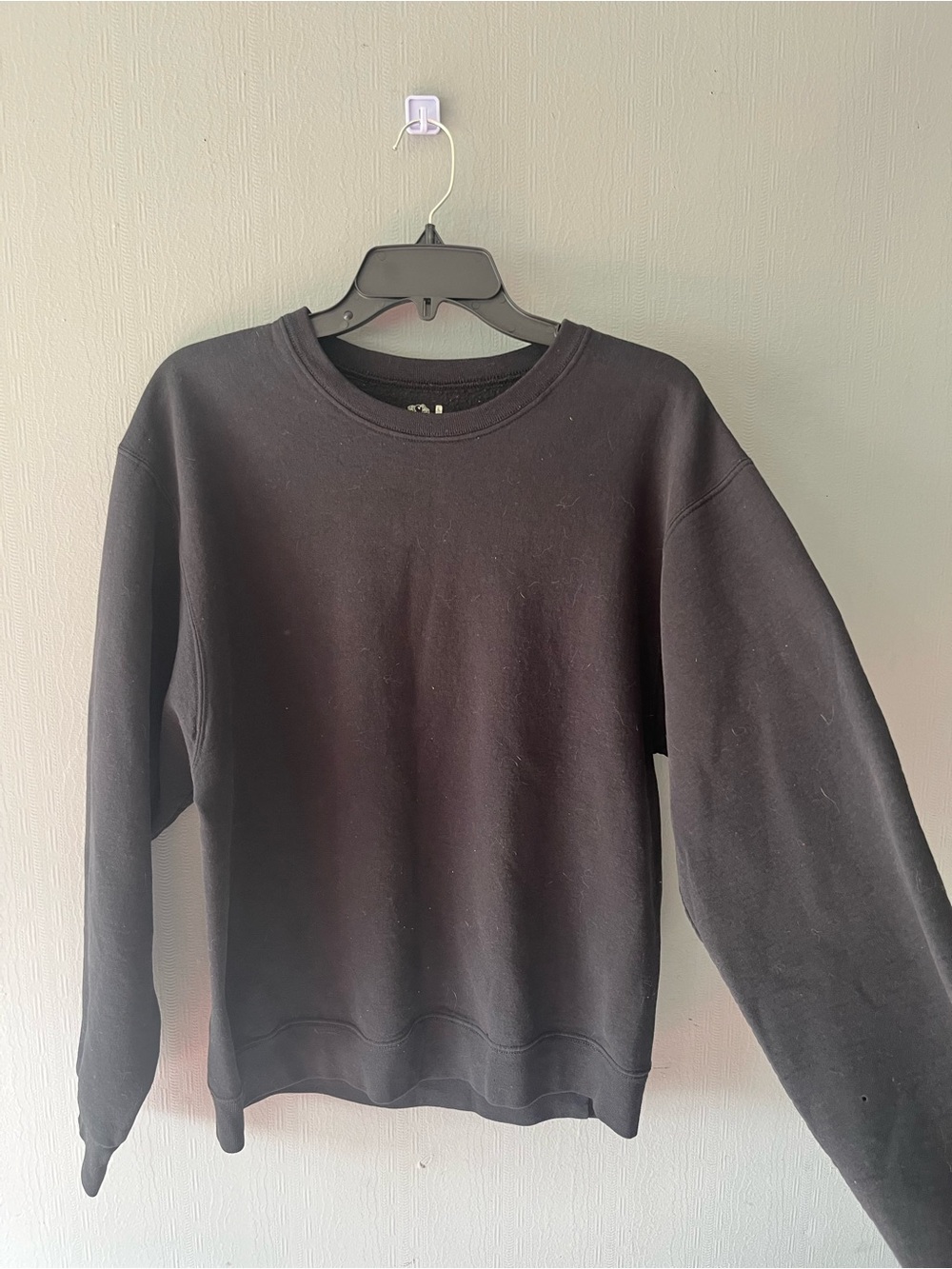 Women’s Black Crewneck Sweater